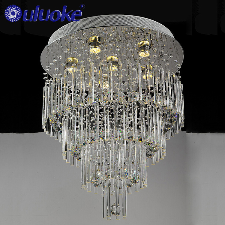 Modern Empire Crystal K9 Hotel Led Chandelier French Country Light