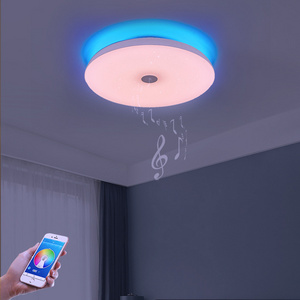 Super Bright Hallway Corridor App Remote Control Dimmable Modern 48w Led Smart Ceiling Music Light