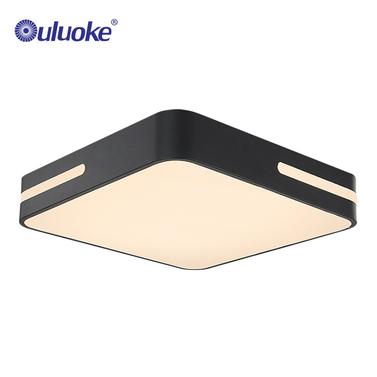 Modern Design Living Room Restaurant Decoration Flush Mount Square Led Ceiling Light