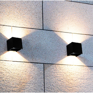 Modern Outdoor Waterproof Wall Lamp Bathroom Hotel Bedroom Up And Down Lights Led Wall Light