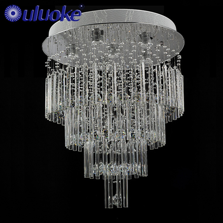 Modern Empire Crystal K9 Hotel Led Chandelier French Country Light