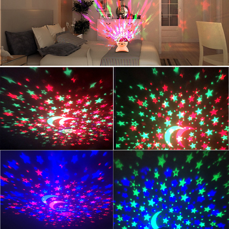 Ceiling Led Lighting Kids Star Projector Custom Usb Remote Control Starry Sky For Speaker Night Lights