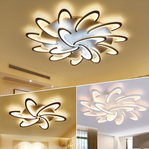 Indoor Led Lights Hotel Living Room Lighting Surface Mounted Iron Acrylic Modern 30w 60w 120w 150w Led Ceiling Light