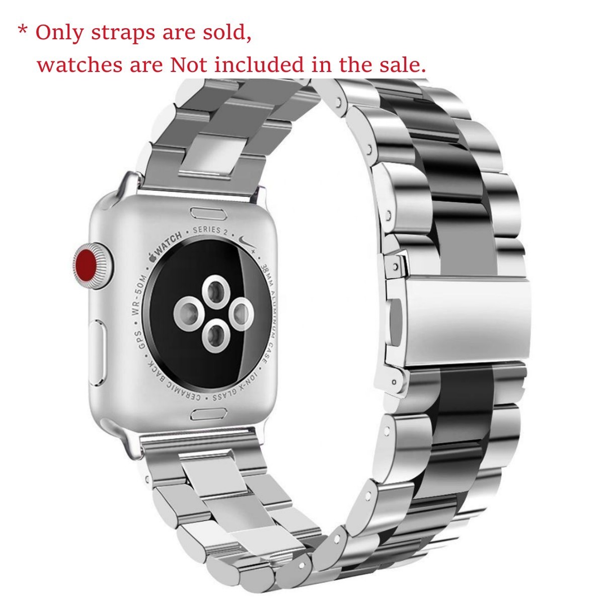 38mm 40mm 42mm 44mm  Stainless Steel Watch Strap for Apple watch Series 5 4 3 2 1