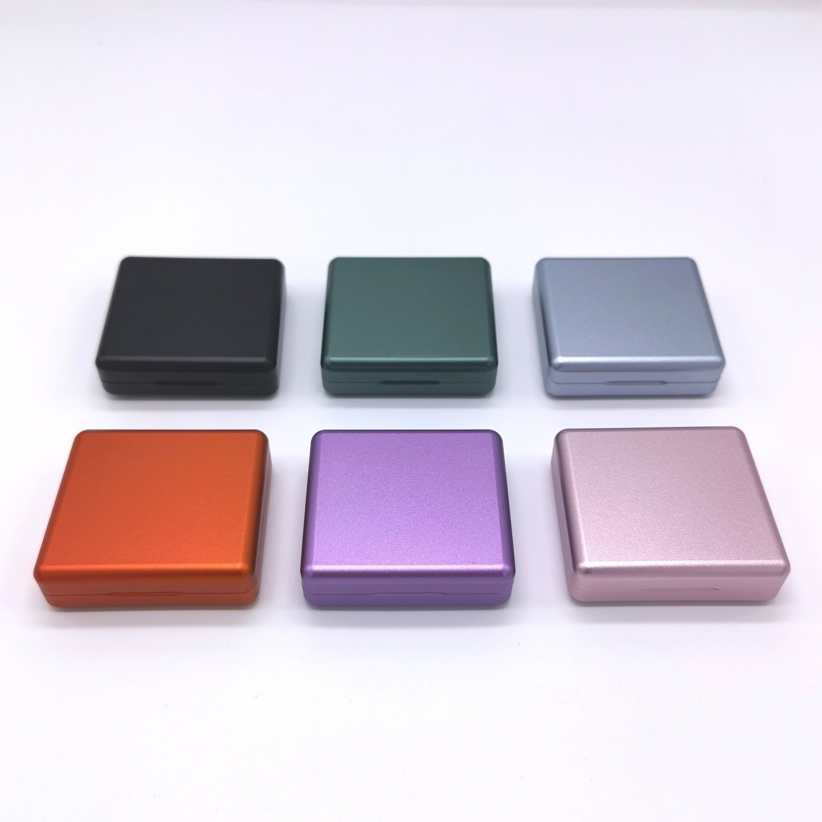 Aluminum Alloy Magnetic Flip Cover Cigarette Case Mini Material Box 10pcs Short Cigarettes Holder Mental Case