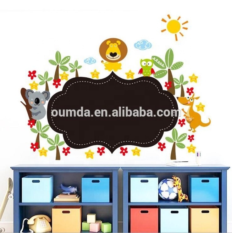 The new design is feasible and sells well to decorate the children's room custom kawaii stickers sheet cute sheets