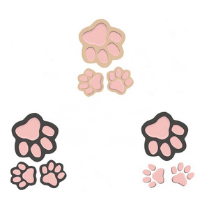 Custom Cartoon Cute Kids Footprints Stickers Floor Decals for Bathroom