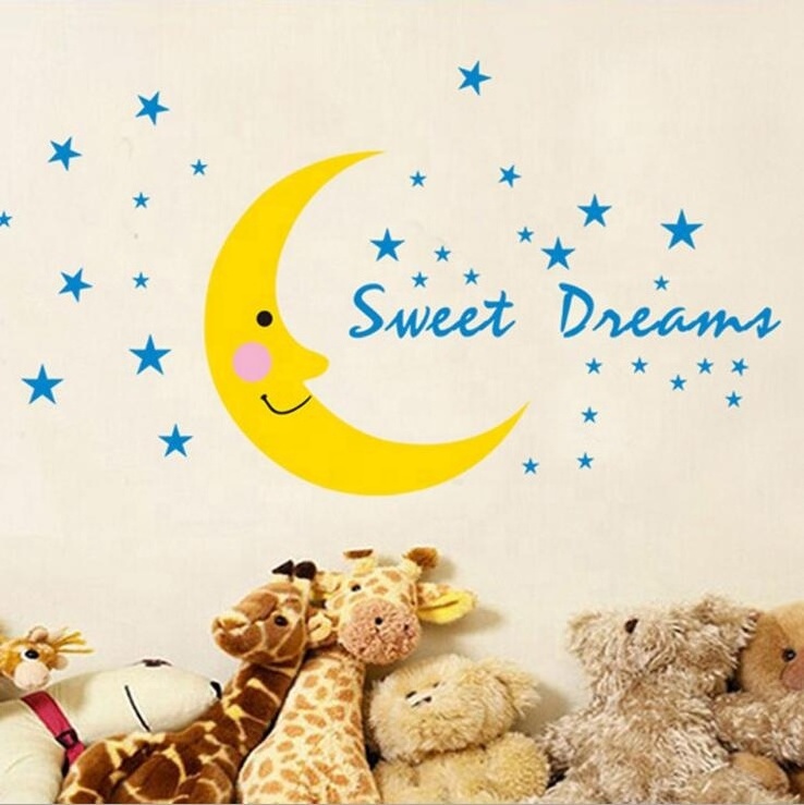 High quality wholesale personalized design children's wall stickers nursery wall decals window stickers