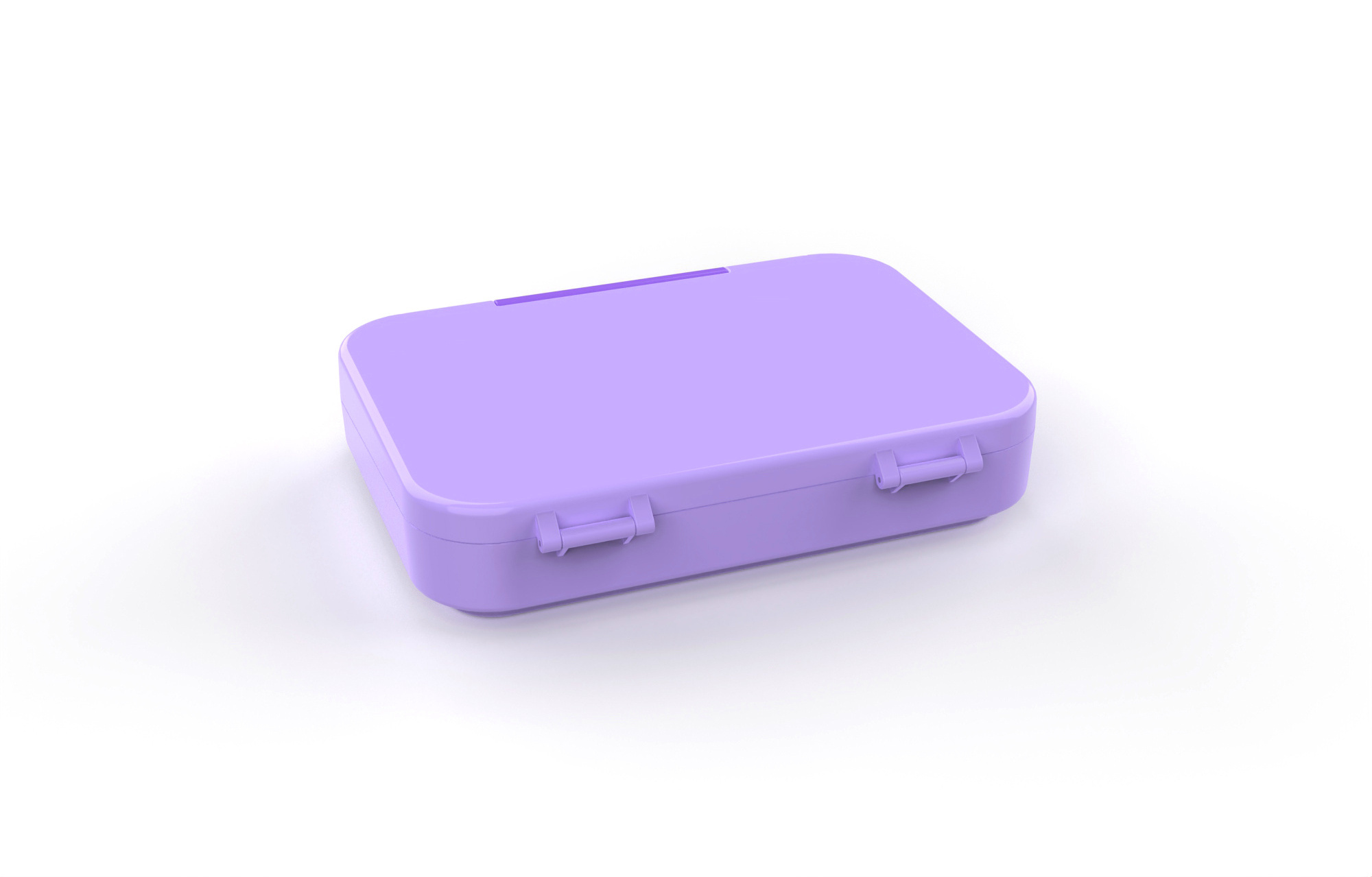 Aohea wholesale kids lunch food boxes plastic purple color one locks seals food tritan microwave dishwasher safe bento box