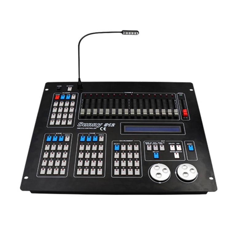 Sunny 512DMX Console/Moving Head Par Stage Light DMX Controller/DJ Stage Effect Lighting Control Equipment DMX512 Master Console