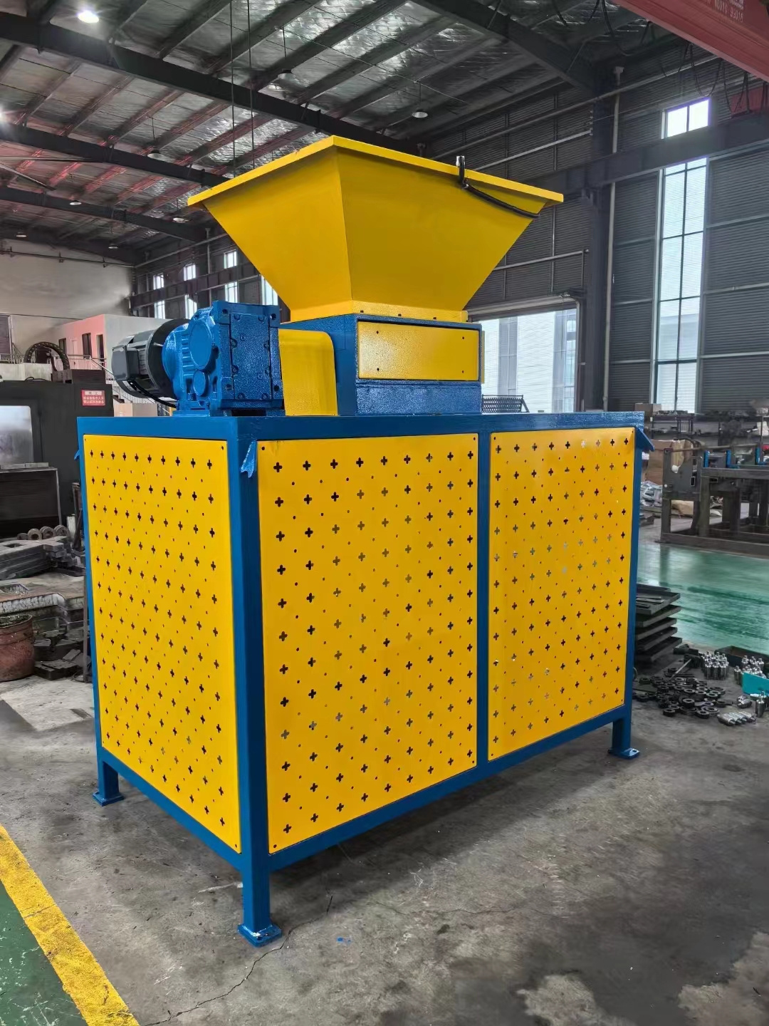 Good quality  factory directly outlet  model 800 shredder machine for  plastic and iron scrap