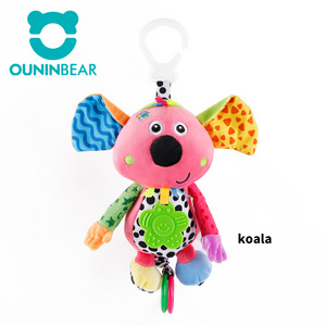 Factory Wholesale Koala Small Plush Toys Music Talking Toys Holiday Gifts Animal for Kids Customize Logo Unisex Support CN;GUA