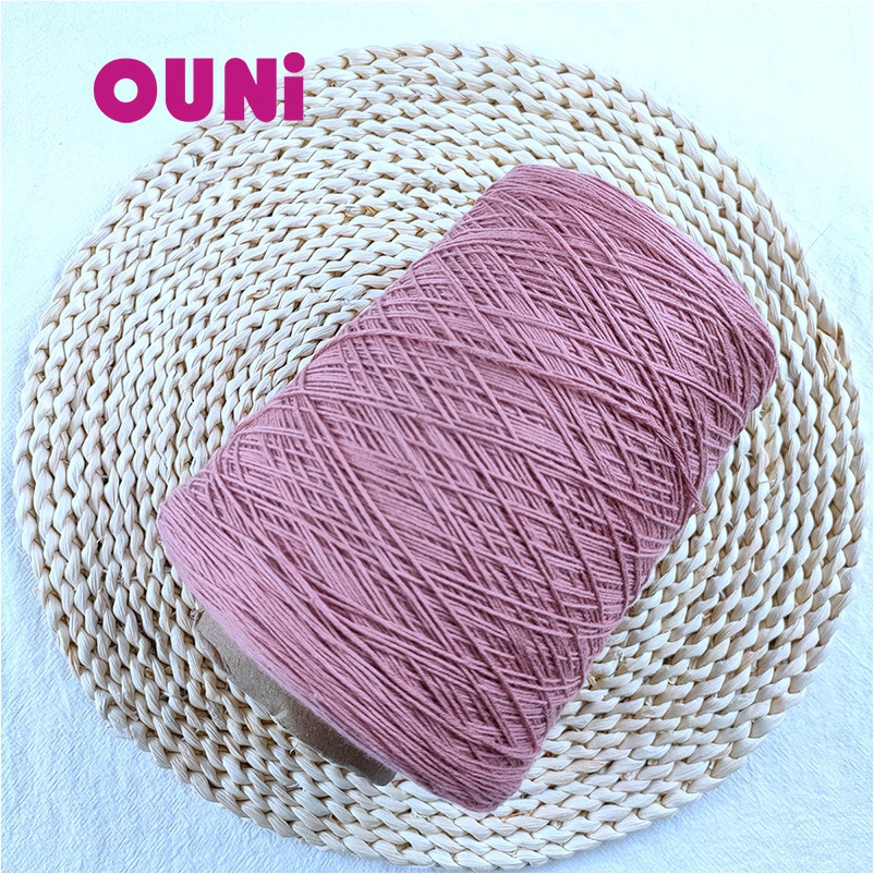 Multicolor Handmade Knitting Yarn For Knitting Crochet  100% Solid Cotton Baby Yarn  for 4 th knitting machine