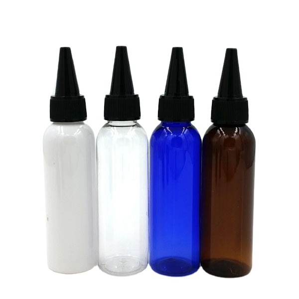 Stock High Capacity Pet Empty Soft Glue Applicator Plastic Bottle For Hair Growth Oil with sticker labels