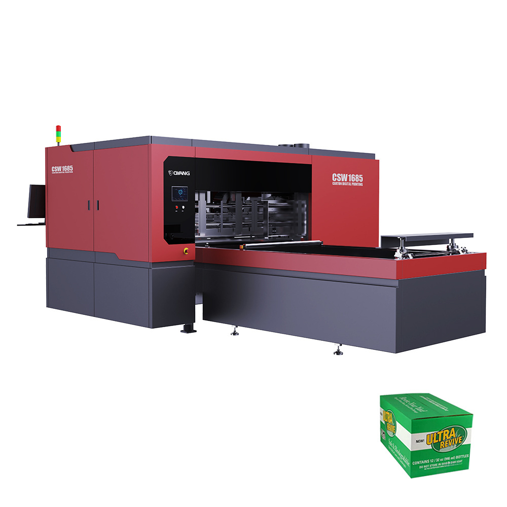 High Quality Digital Press CSW16850 Honor Serie Corrugated Board Digital Printing Machine