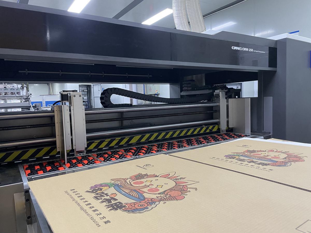 Digital Printing Machine For Corrugated Paper Pizza Box Carton Box For Small Batch Printing Order