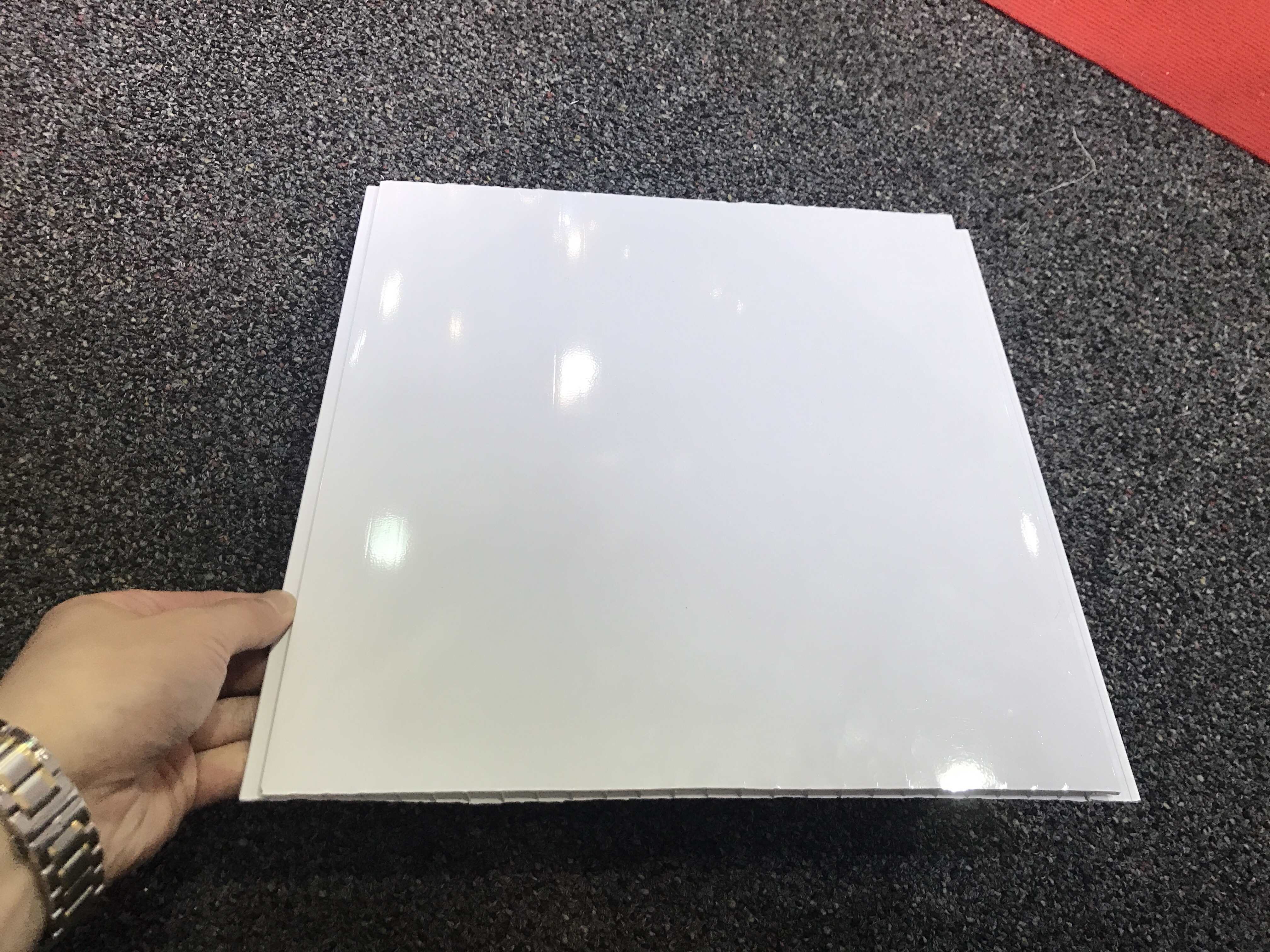 Pvc Ceiling China Customization Pvc Panel High Quality Pure White Rectangle Waterproof Bathroom Wall Covering Panels