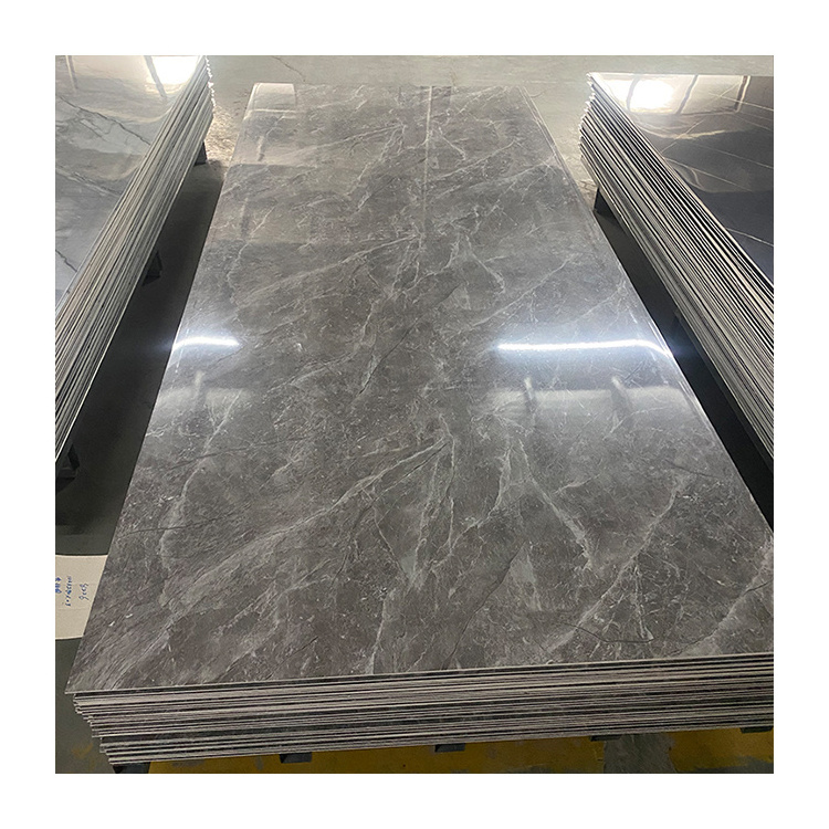 Manufacturer Customization 4x8 UV Marble Sheet PVC Marble Sheet UV Board For Decoration