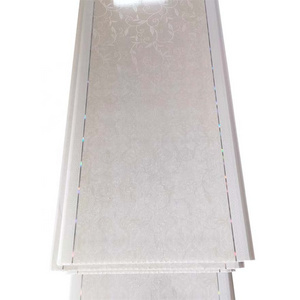 Hot stamping 300mm simple white Color Interior Pvc Ceiling Tiles