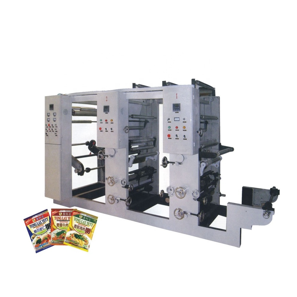 Globally Selling Advanced Technology Semi Automatic Online Single Color Flexo Printing Machine for Paper Bag Printing