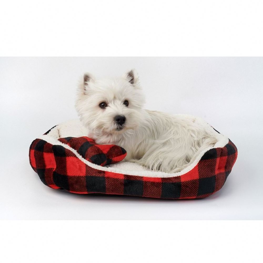 Popular Soft Removable Washable Luxury Cushion Fluffy Large Dogs Cats Waterproof Anti Slip Donut Round Dog Pet Bed for Dogs