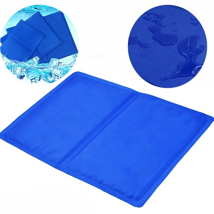 Pet Gel Cooling Summer Cool Cooler Ice Pad Washable Waterproof Dog Cooling Mats Bed Custom For Pets