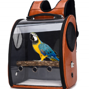 Birds and parrots travel lightweight bird cage large backpack breathable pet backpack with super wide view