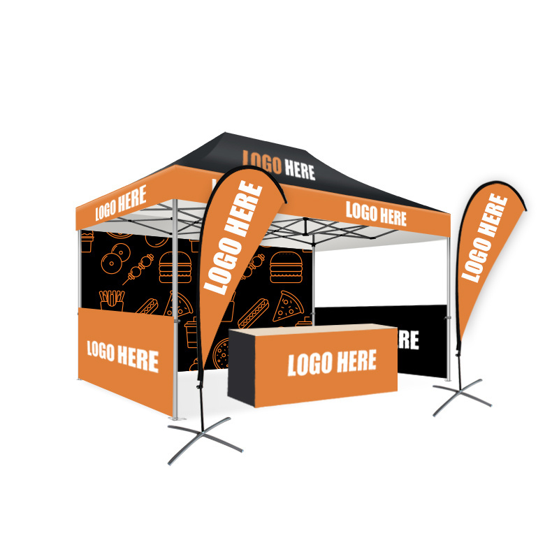 Print 10x10 3x3 Event Outdoor Publicity Canopy Heavy duty Pop Up Gazebo Aluminium Folding Toldos Plegables tent for Custom