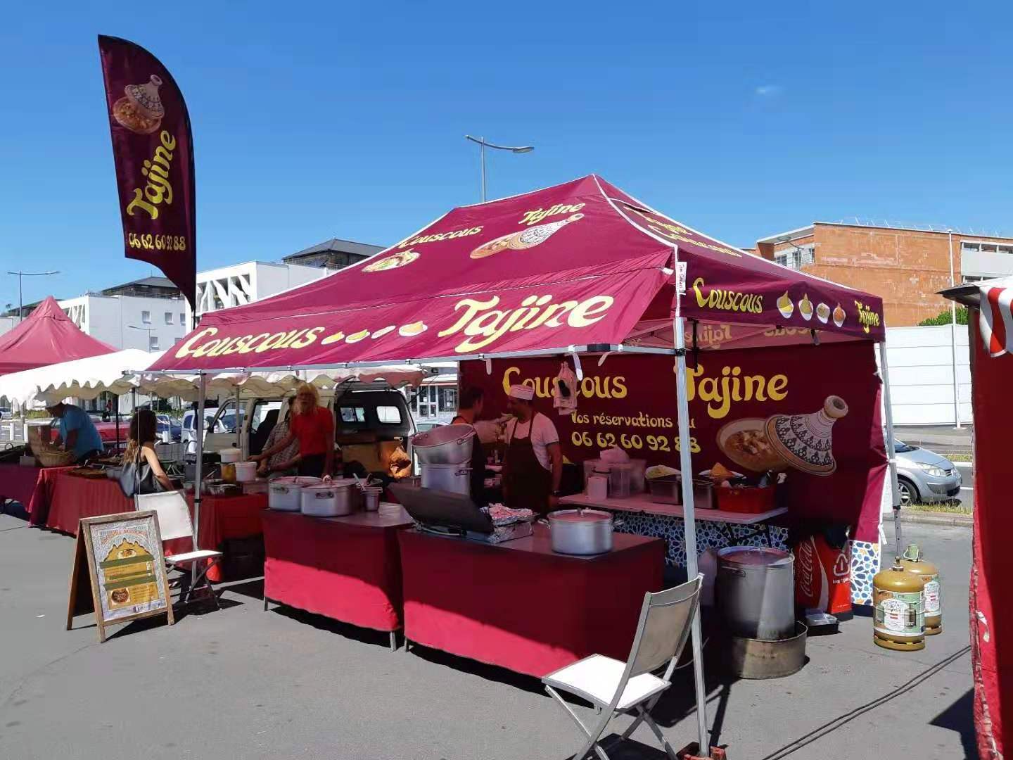 Trade Show Tent Aluminium Custom Promotional Event Advertising Logo Folded Outdoor 10x15 Heavy Duty Gazebo 3x3 Printed Canopi