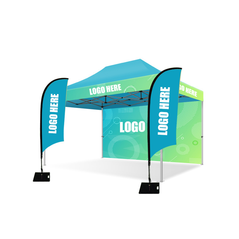 10 X 10 Outdoor Pop Up Canopy heavy duty Gazebo With Side Wall Toldo plegable trade show outdoor sale event custom printed tent