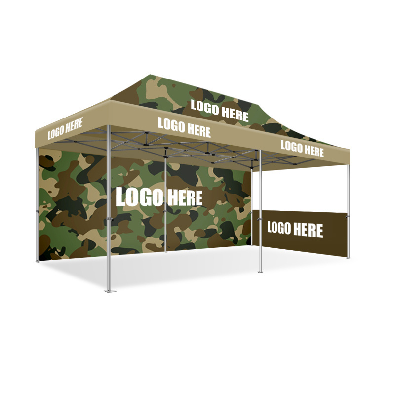 Pop Up Folding Large Tents For Events 10 x 10 ft 10 x 15 ft 10 x 20 ft Portable Gazebo Tent With Side Wall For Garden Party