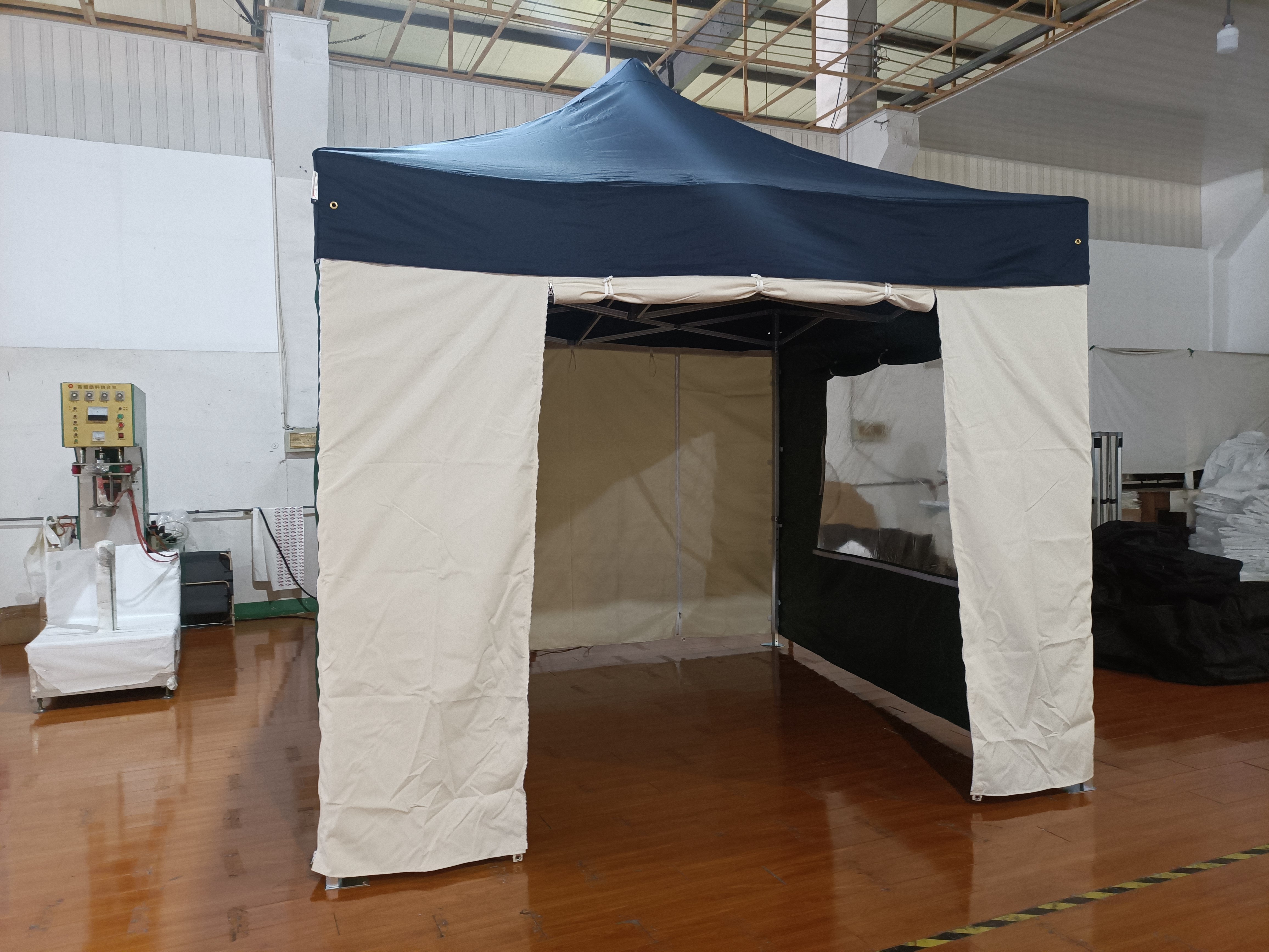 Sell Market Event Custom Printed pop Up Exhibition waterproof Gazebo with wall 3x3 aluminum outdoor Folding trade show canopy