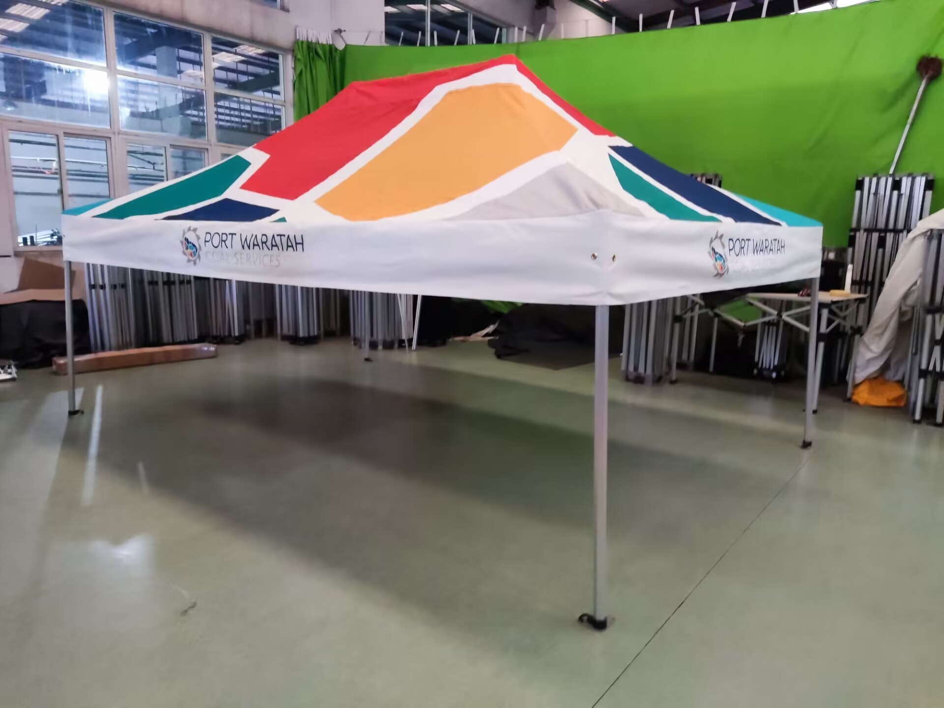 Custom Big Outdoor branded 50mm Commercial Trade Show Folding Big Tent popup gazebo 3x4.5 10x20 10 X 15 Canopy Tent