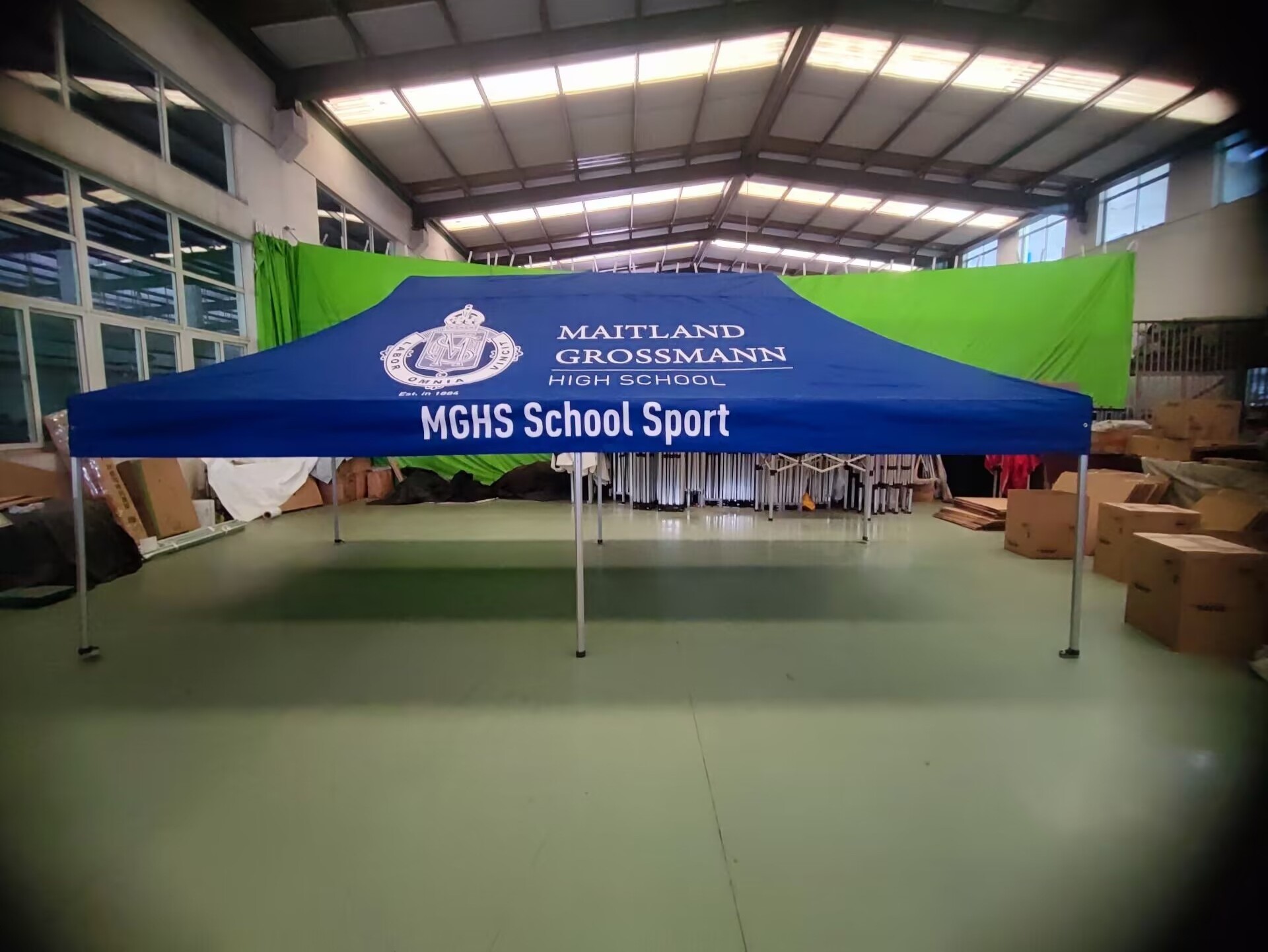 Custom Big Outdoor branded 50mm Commercial Trade Show Folding Big Tent popup gazebo 3x4.5 10x20 10 X 15 Canopy Tent