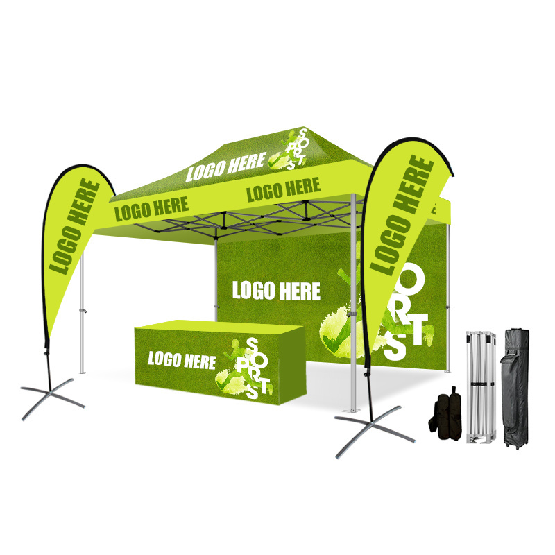 3x3 Event Outdoor publicity Canopy Heavy duty Pop Up Gazebo Print 10x10 Aluminium Folding Toldos Plegables tent for Custom