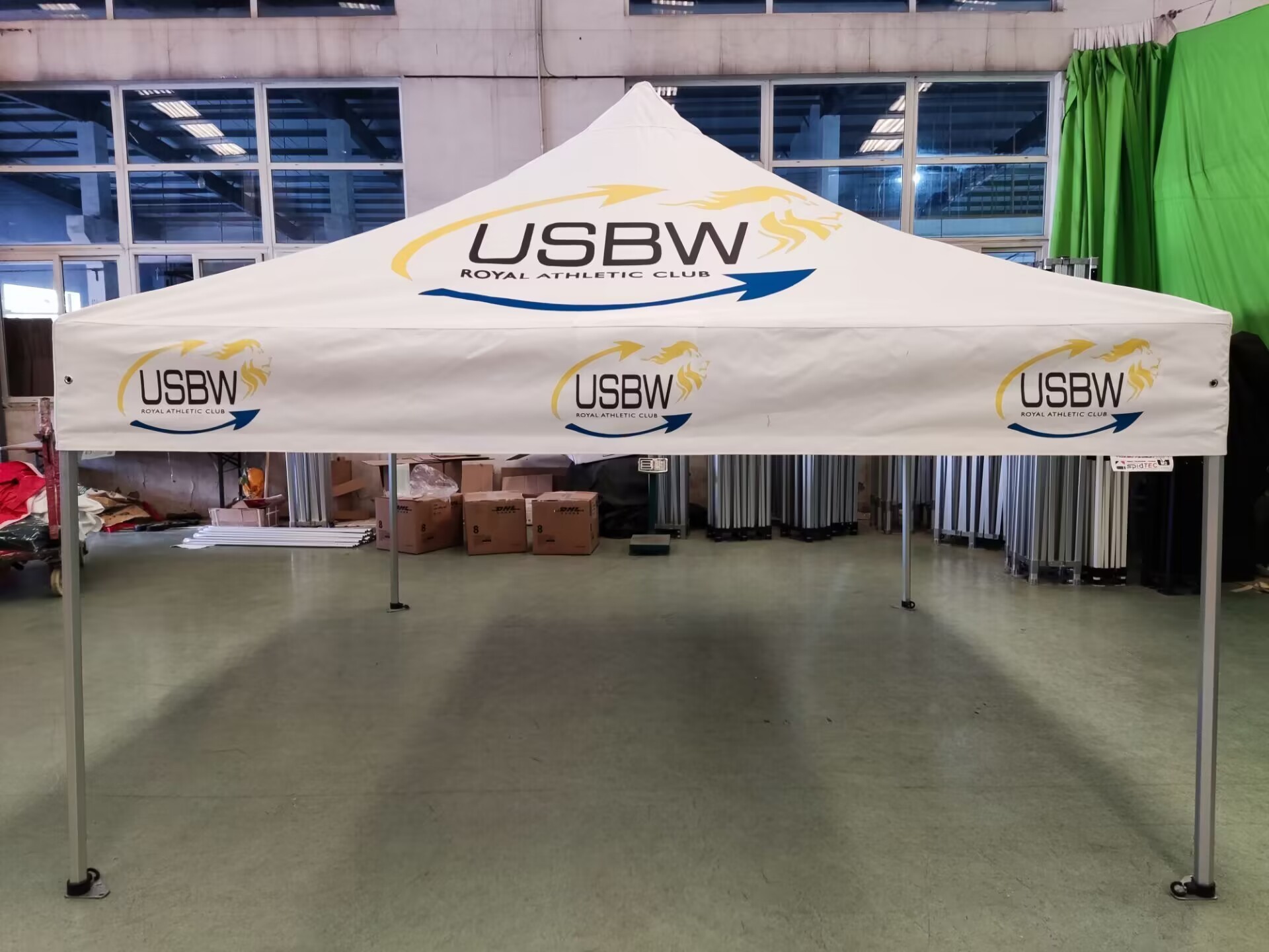 High Quality 3x3m Folding custom print event awning pop up canopy trade show tents with walls 10x10 10x15ft