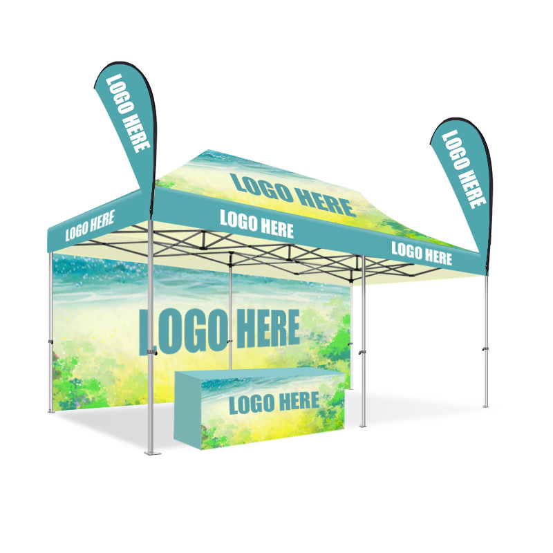 Outdoor Event Gazebo Easy Up Pop Up Popup Tent 10 x 10 Waterproof Exhibition Tents