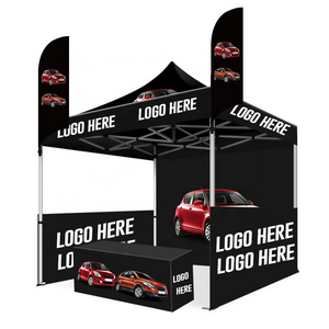 Promotional 10*10 Custom Printed Tent Waterproof Gazebo Canopy Replacement Party Tent