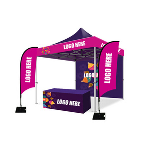 Low Price Tent Gazebo Custom Logo 3x3 10x10 10x15 3x4.5 Folding Canopy with Walls Outdoor Waterproof Gazebo Tents for Events