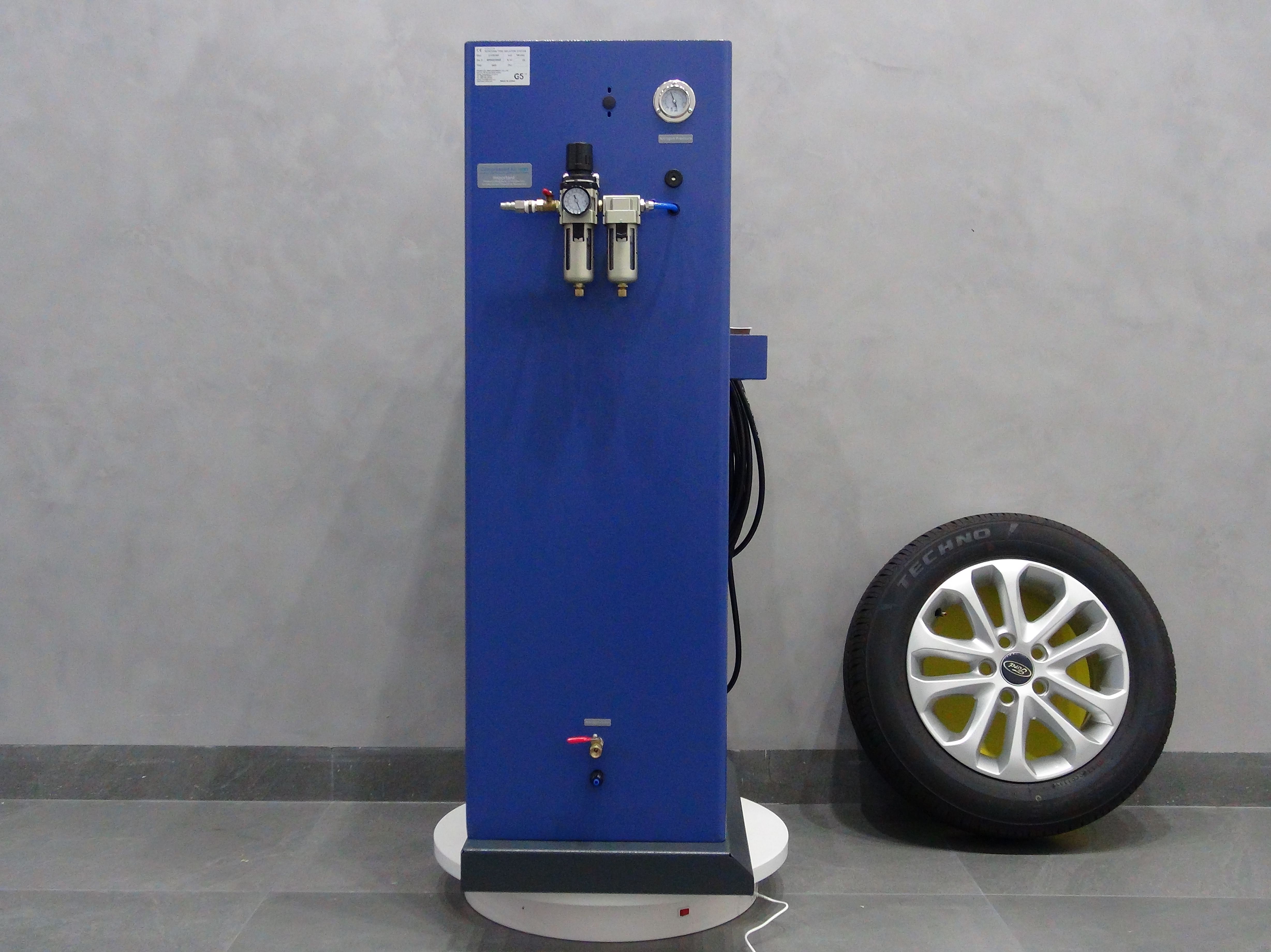 G5 Indoor PSA Nitrogen Generator Tire inflators pumps and Conversion System Single Tyre Application Nitrogen inflator