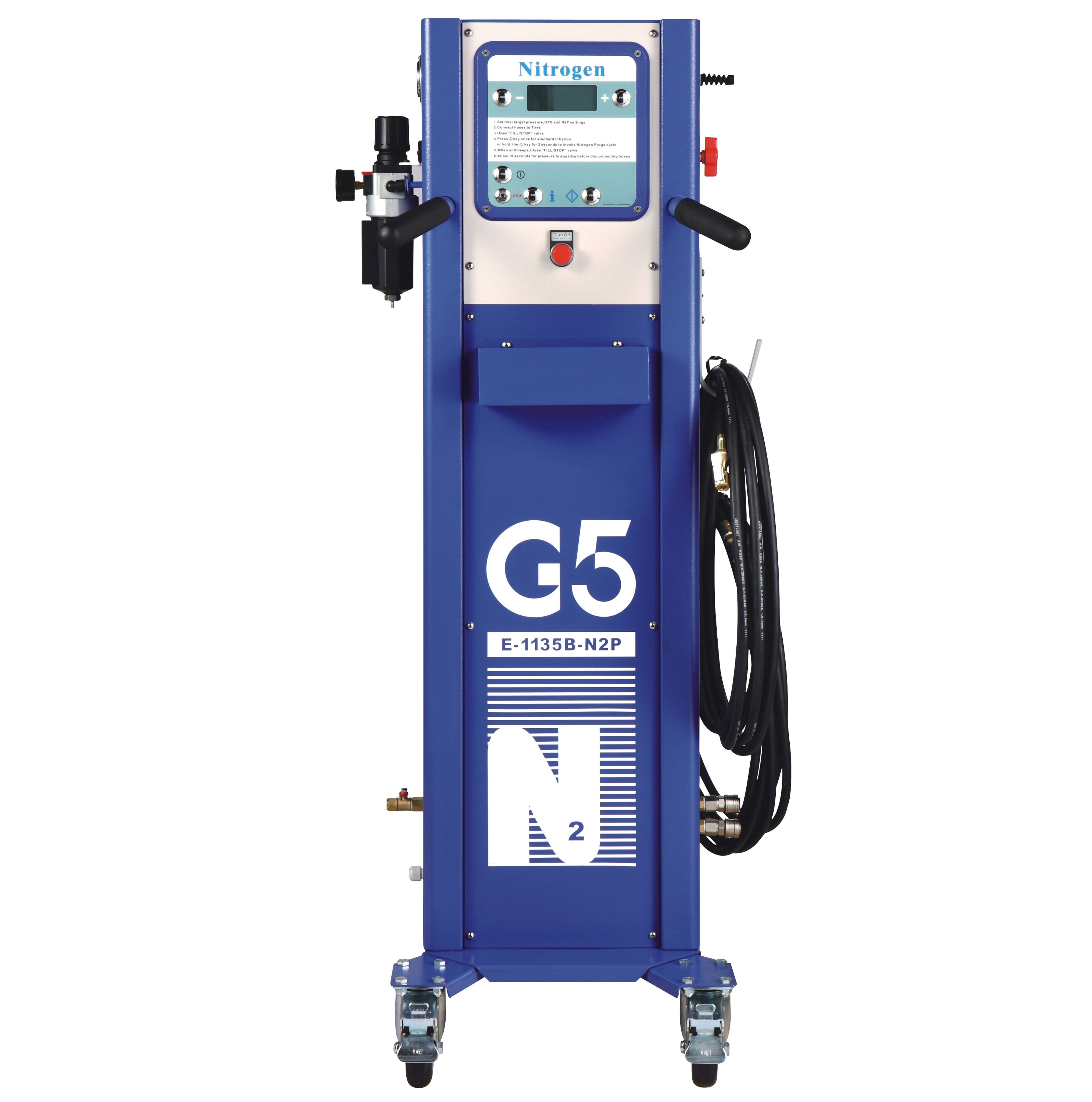 G5 Automatic Nitrogen Generators n2 Tyre Inflators Digital Air Gauges Zhuhai Inflatable for Car Air Pumps Nitrogen Tire Inflator