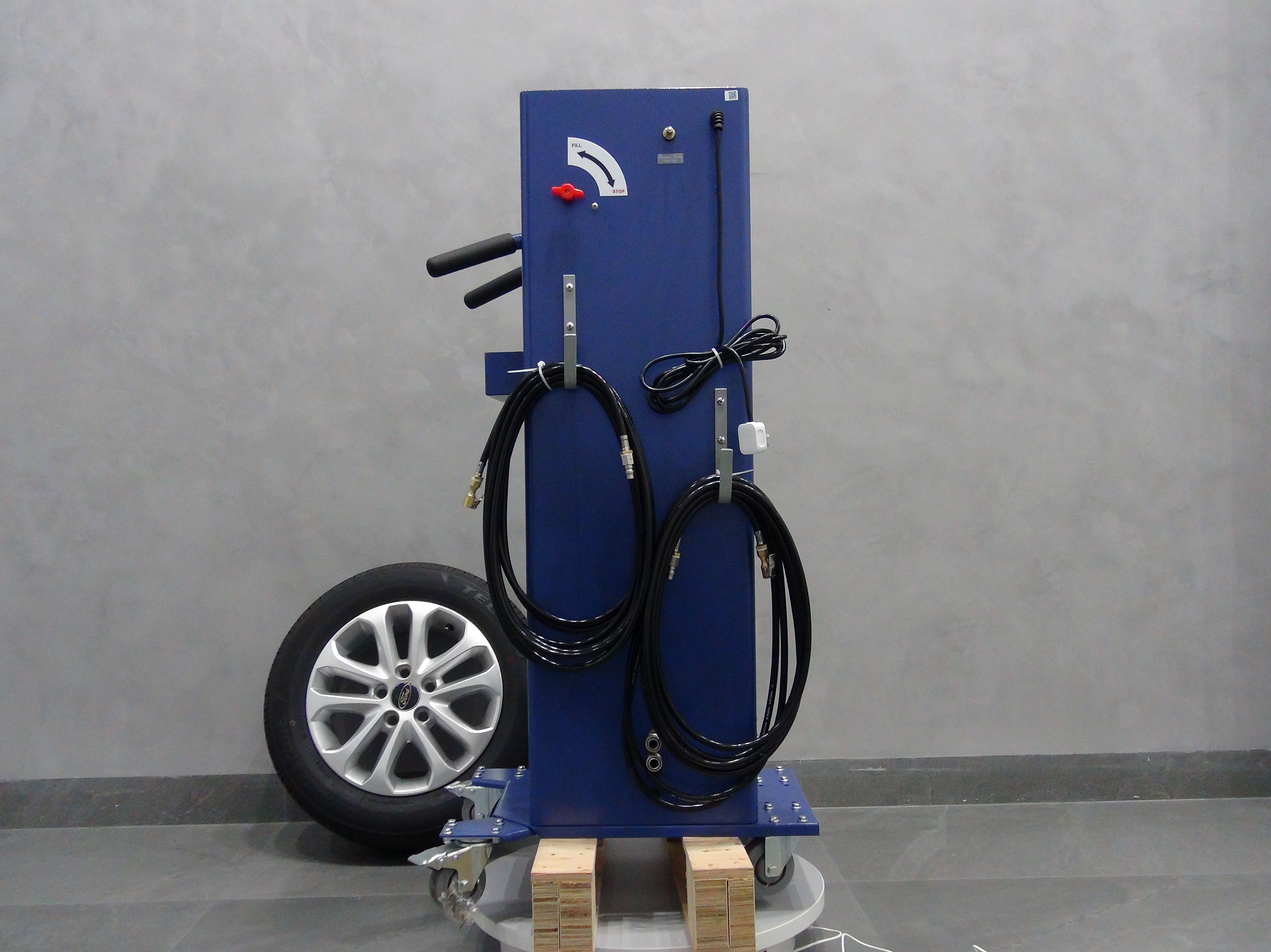 Nitrogen Generator for Car Filling Machine Automatic Tyre Inflator Tire Inflation Station for 2 tyres