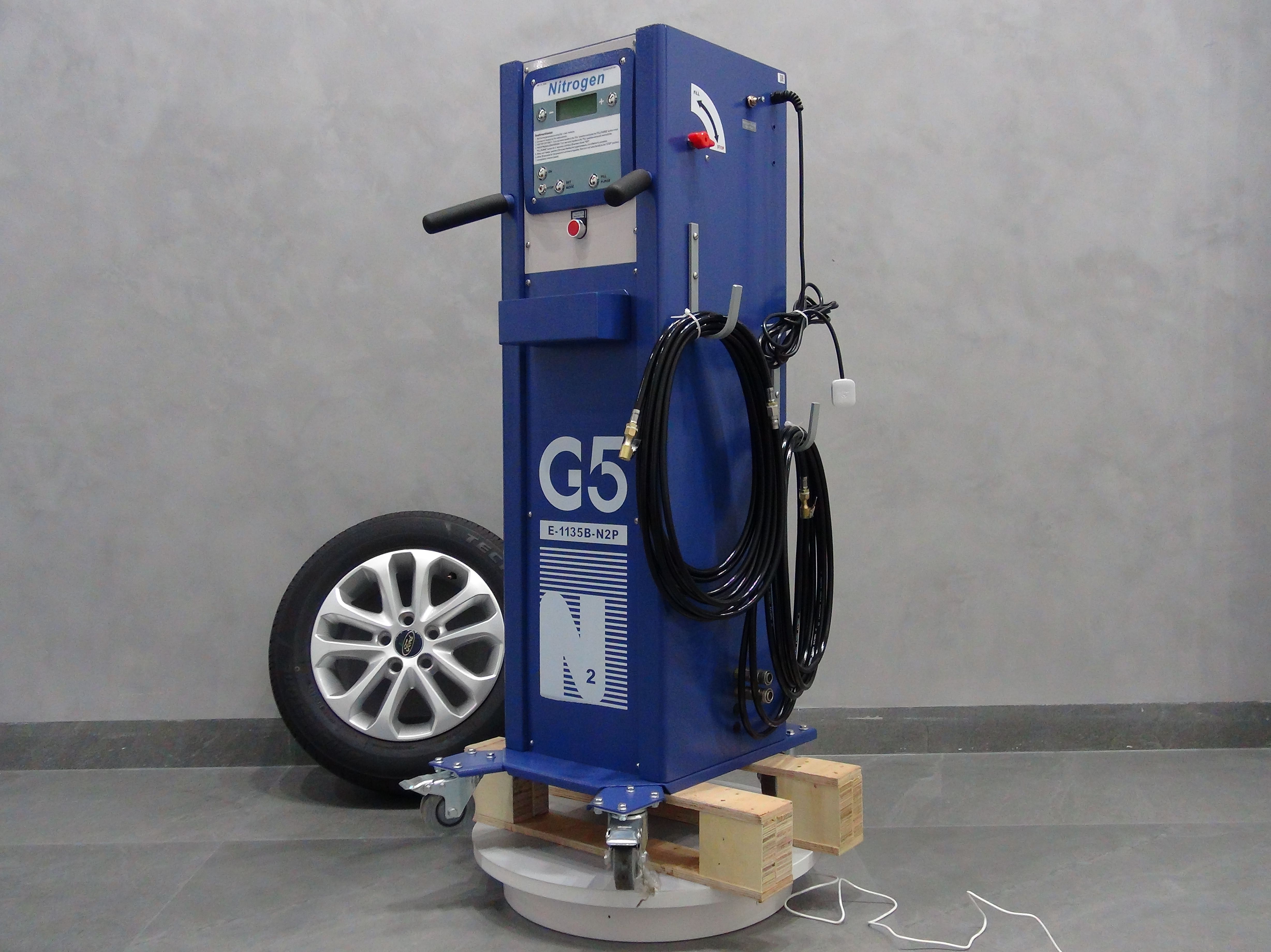 Nitrogen Generator for Car Filling Machine Automatic Tyre Inflator Tire Inflation Station for 2 tyres