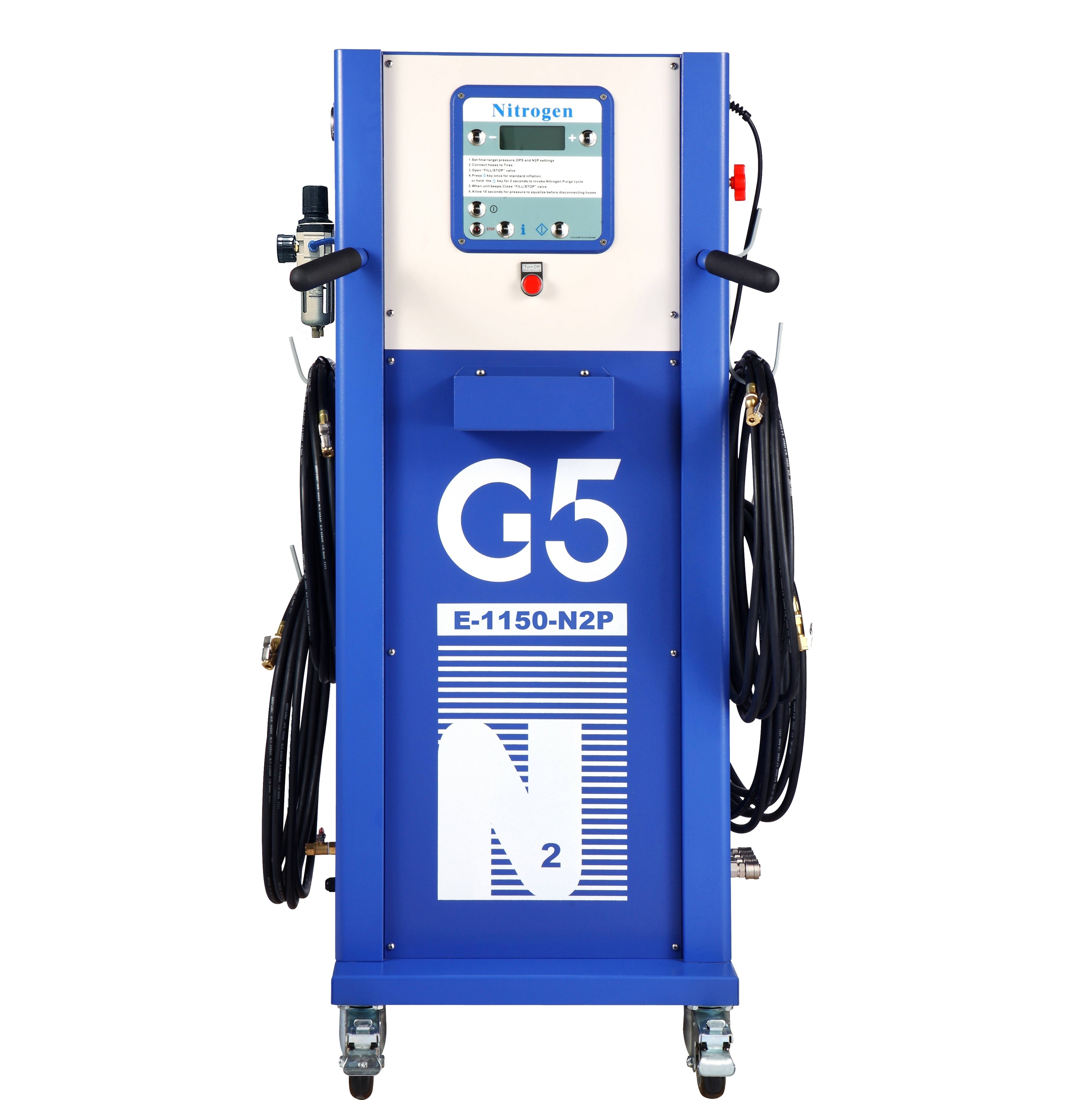 G5 Nitrogen Generator Automatic Digital tire inflator Conversion System 2-4 Tyres Simultaneous Inflation tire inflators