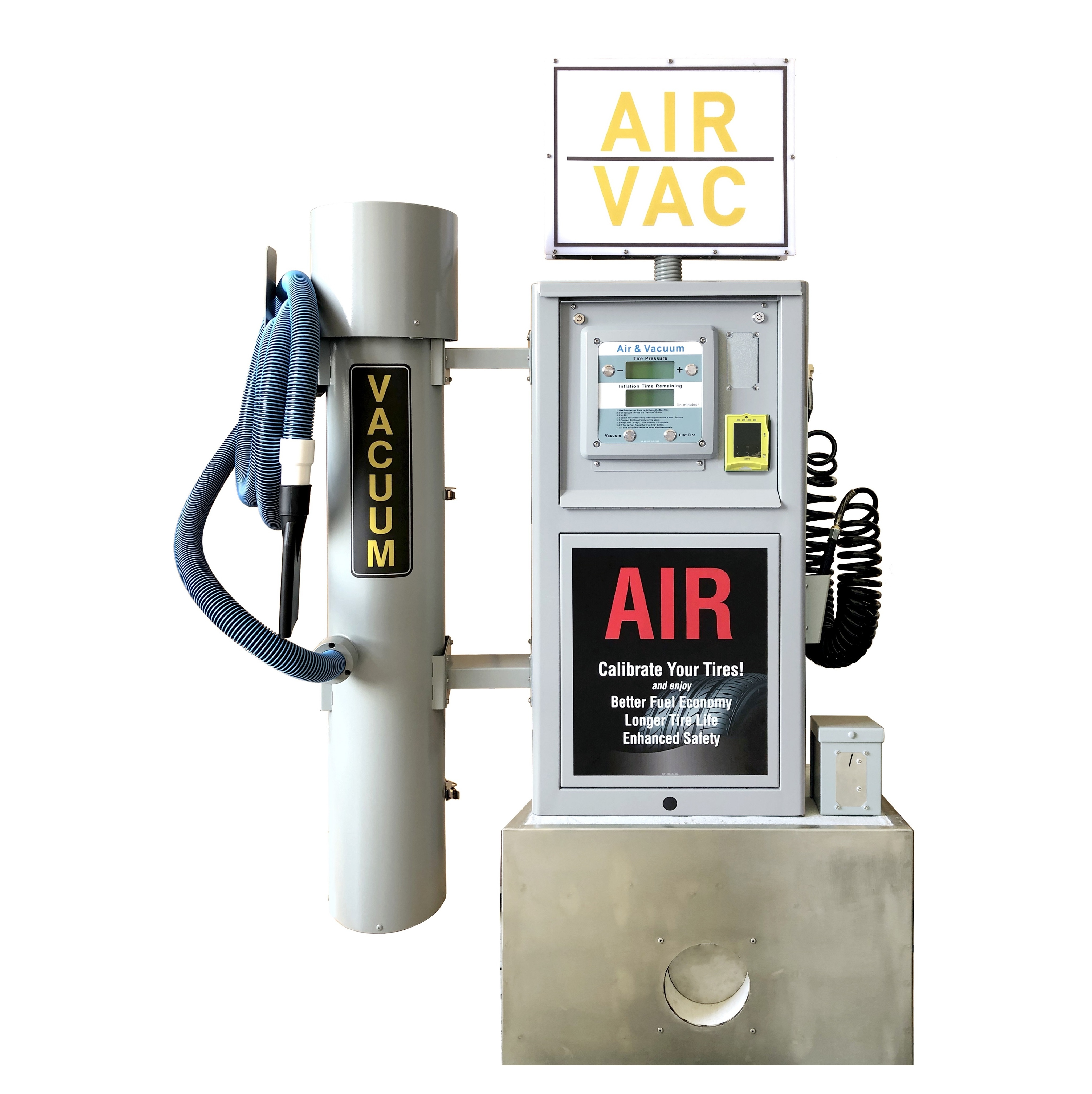 G5 coin operated Air vending machine outdoor vehicle tools Tire Inflators fuel pump dispenser gas station air pump tire inflator