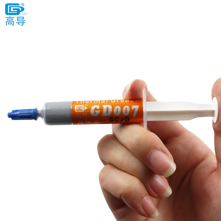 GD007 Net Weight 7 Grams Gray 6.8W/M-K High Performance Thermal Grease Silicone Heat Sink Compounds Paste for CPU GPU BR7