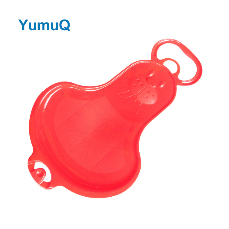 YumuQ Hdpe Bottom Pe Foam Ice Fishing Saucer Thickened Floated Sled Snow Car Sledge Skiing Board