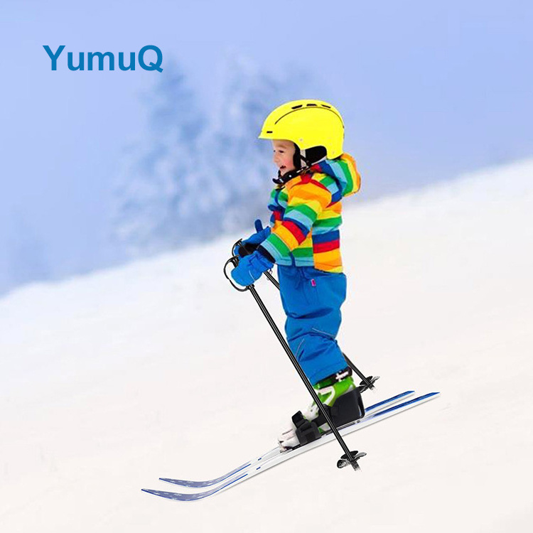 YumuQ Adult Kids Durable PE Christmas Spa Folding Push Type Generous Sledges For Adults Snow