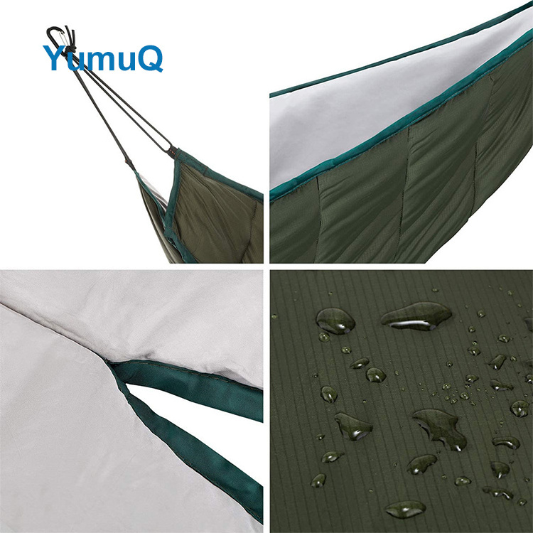 YumuQ Autumn And Double Winter Warm Waterproof Air Parrot Camping Cotton Hammock Quilt Underquilt