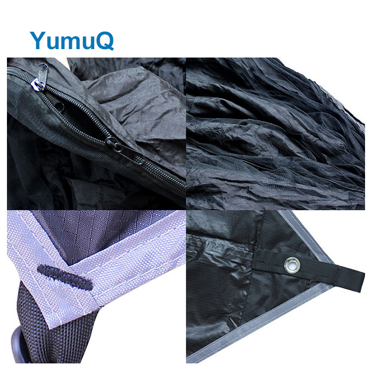 YumuQ Ultralight Hammock And Rain Fly Camping Tarp Shelter Set Outdoor Waterproof Canopy Tent